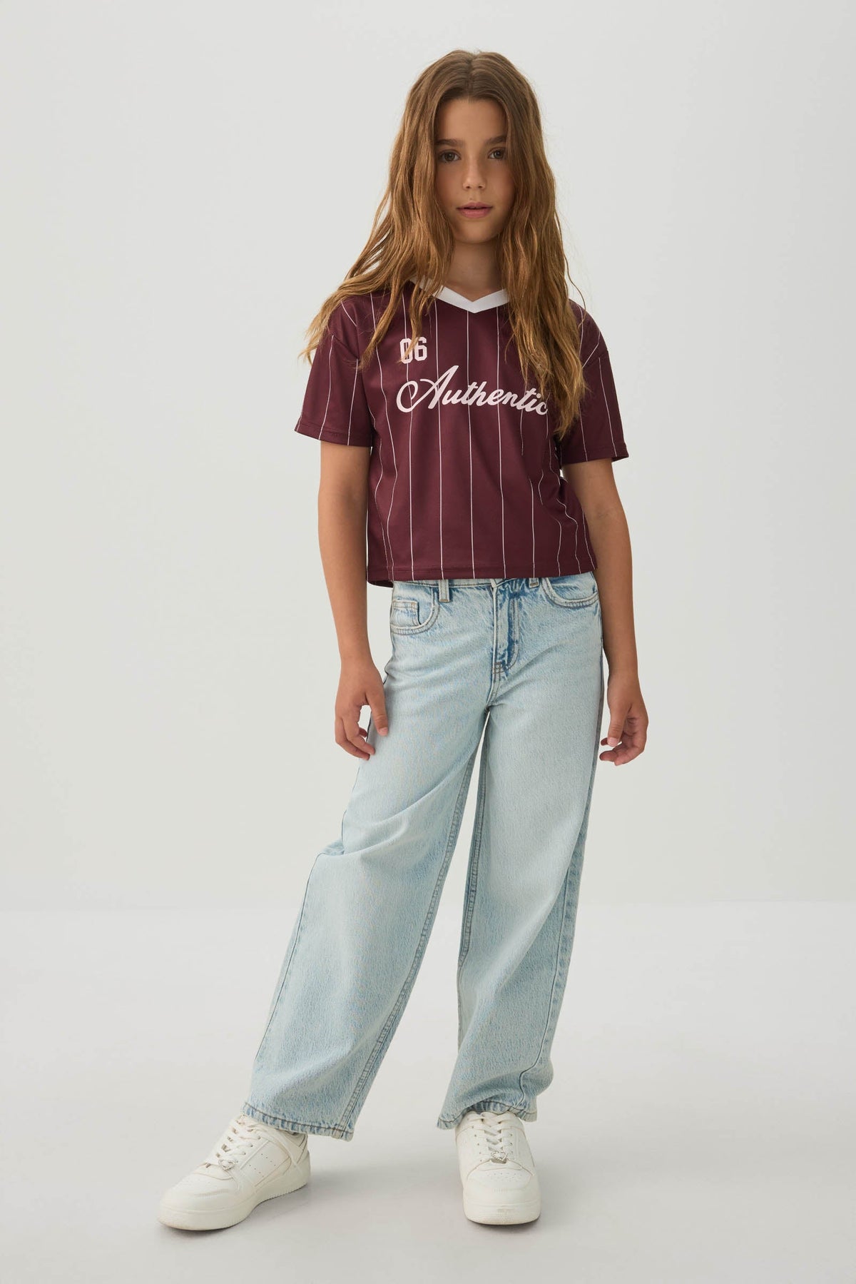 Wide Leg Denim Jeans