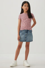 Midi Denim Skirt