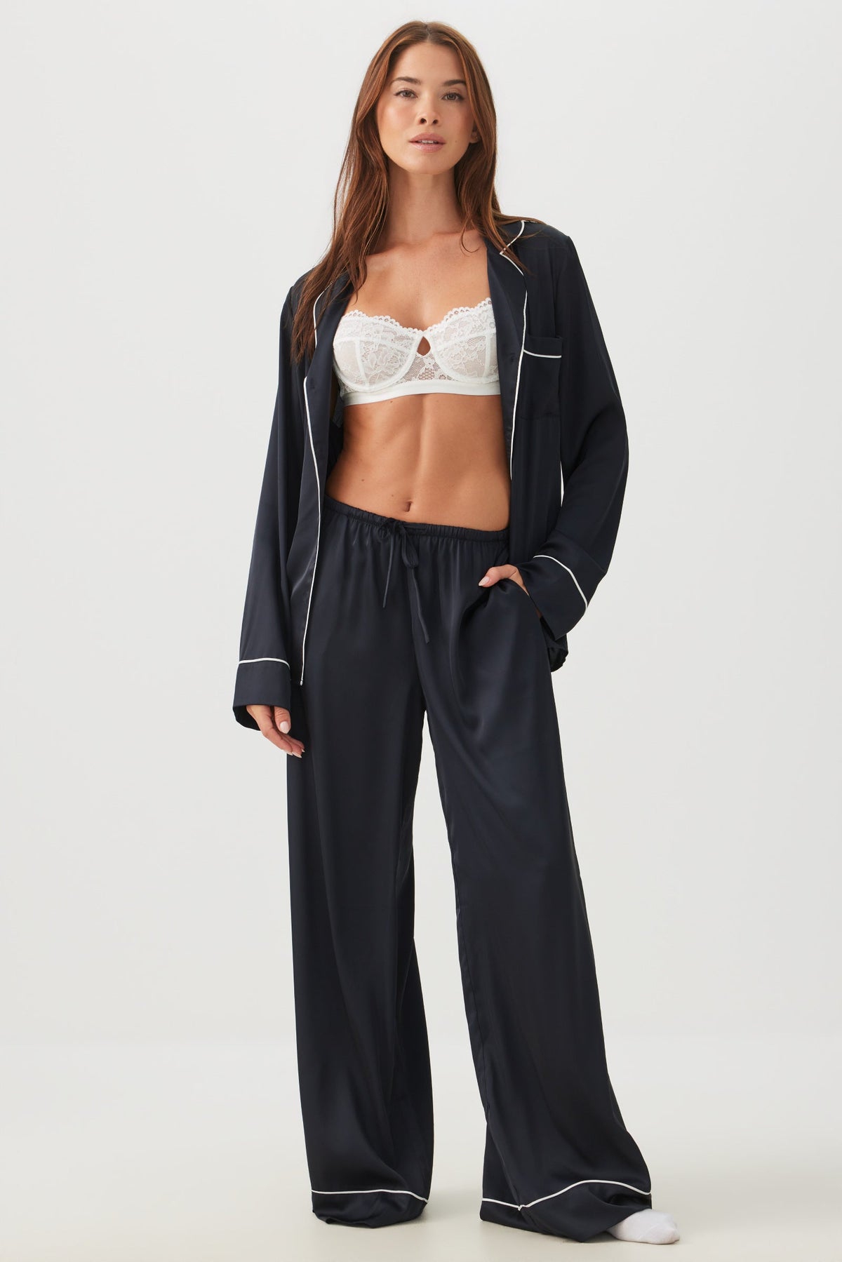 Satin Pajama Set
