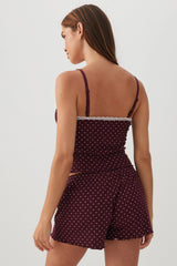 Ribbed Tank Top and Short Pyjamas Set