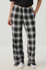 Plaid Super Soft Straight Leg PJ Pants