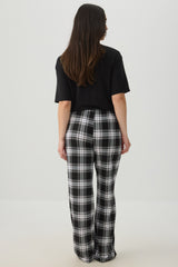 Plaid Super Soft Straight Leg PJ Pants
