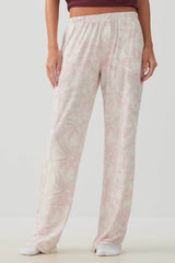 Plaid Super Soft Straight Leg PJ Pants
