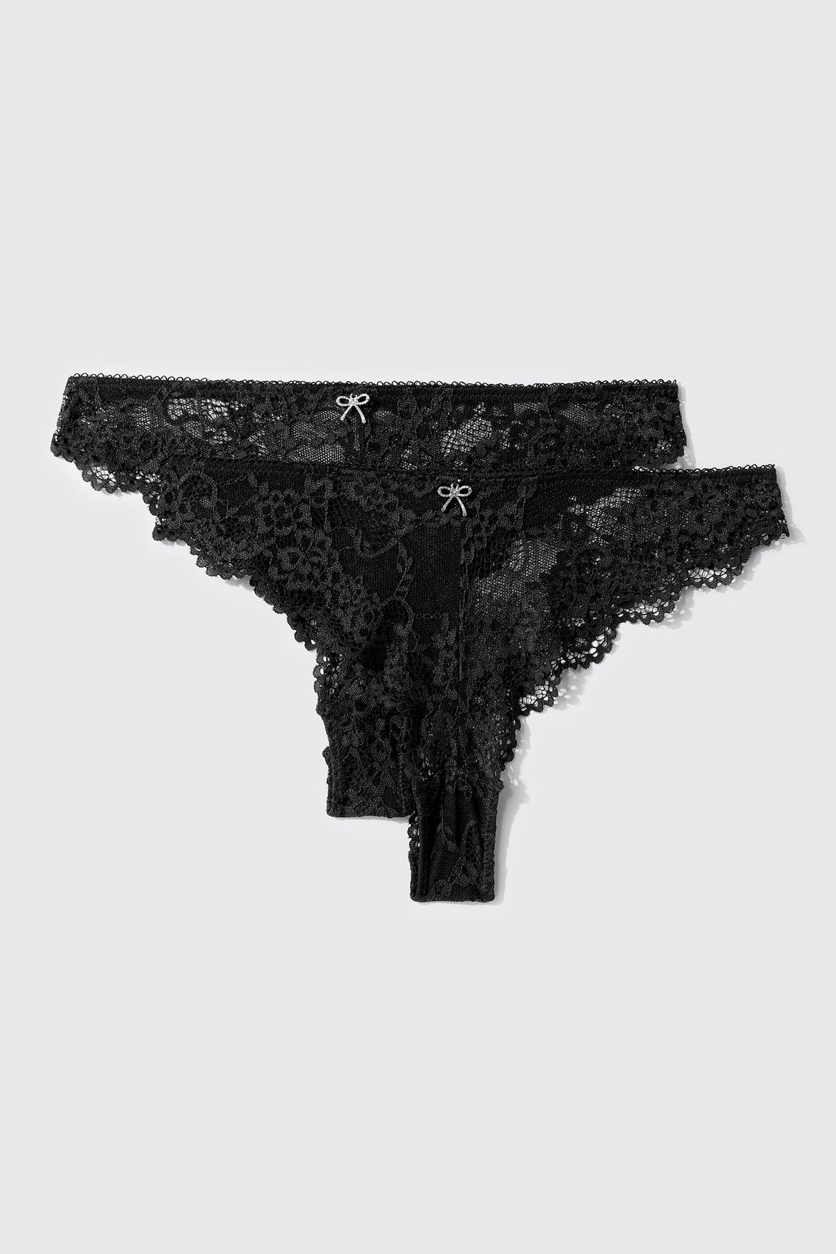 2-Pack Lace Cheeky Panties