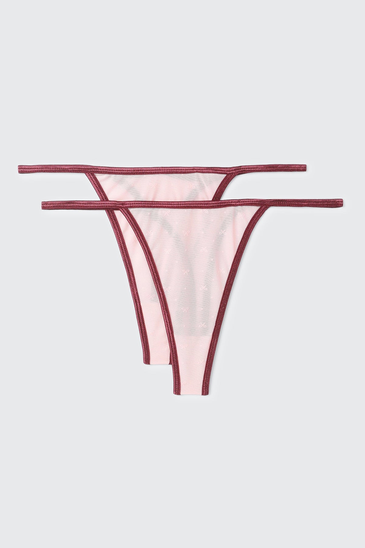 2-Pack Mesh Thong