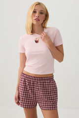 Plaid PJ Shorts