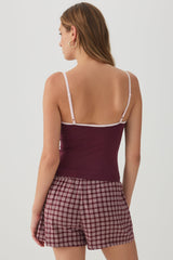 Organic Cotton PJ Tank Top