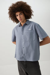 Boxy Fit Short Sleeve Shirt