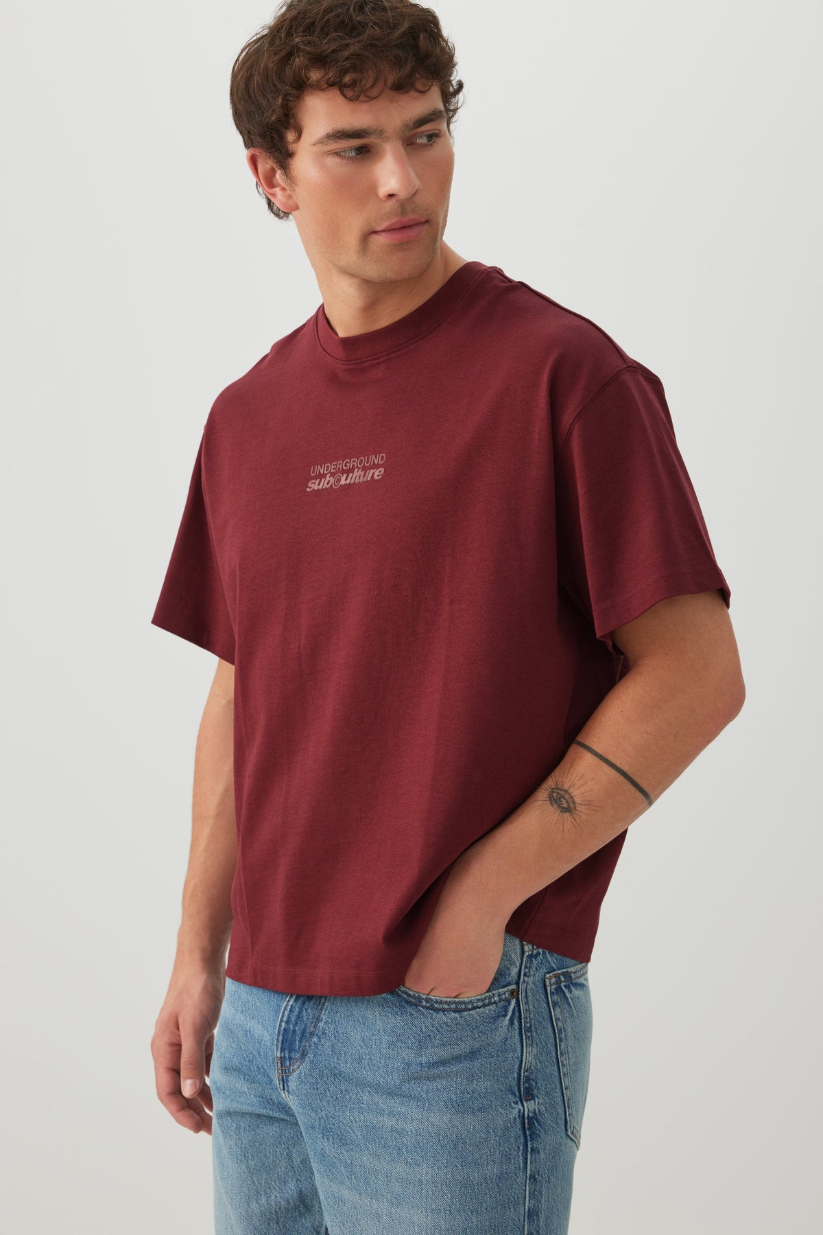 Graphic Print Boxy T-Shirt