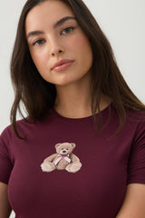 Printed Rib PJ T-Shirt