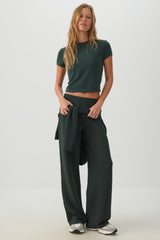 camactiveâ¢ Straight Leg Waffle Knit Pants
