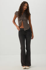 The Idol Fit Low Rise Flare Jean