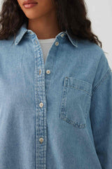 Oversized Denim Shirt
