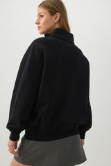 MADESOFTâ¢ Fleece Oversized Half Zip Sweatshirt