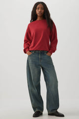 MADESOFTâ¢ Fleece Crew Neck Sweatshirt
