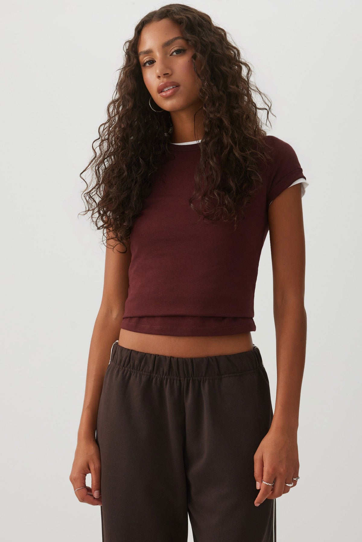 BASICOREâ¢ Fitted T-Shirt