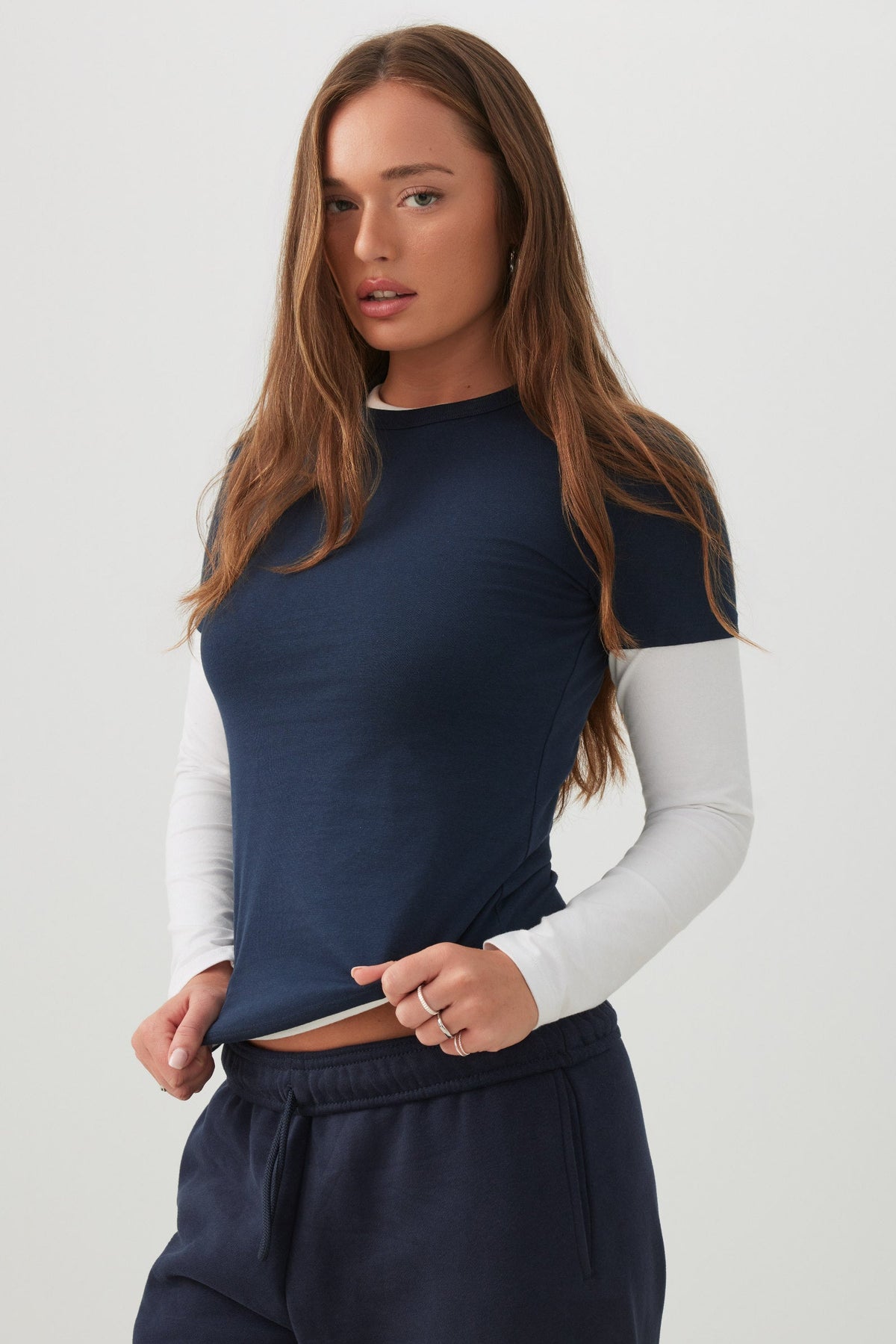 BASICOREâ¢ Fitted T-Shirt