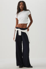 BASICOREâ¢ Cap Sleeve Fitted T-Shirt
