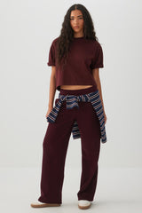 BASICOREâ¢ Boxy Cropped T-Shirt