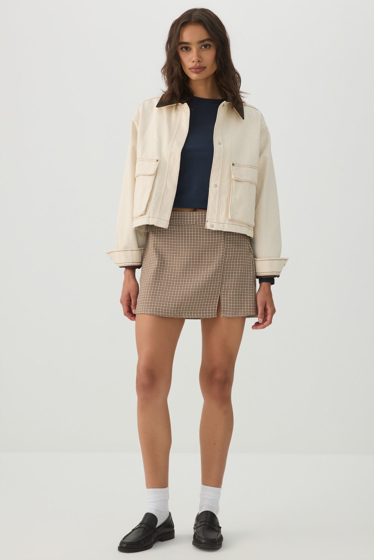 Micro Skirt with Side Slit