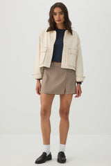 Micro Skirt with Side Slit
