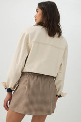 Micro Skirt with Side Slit