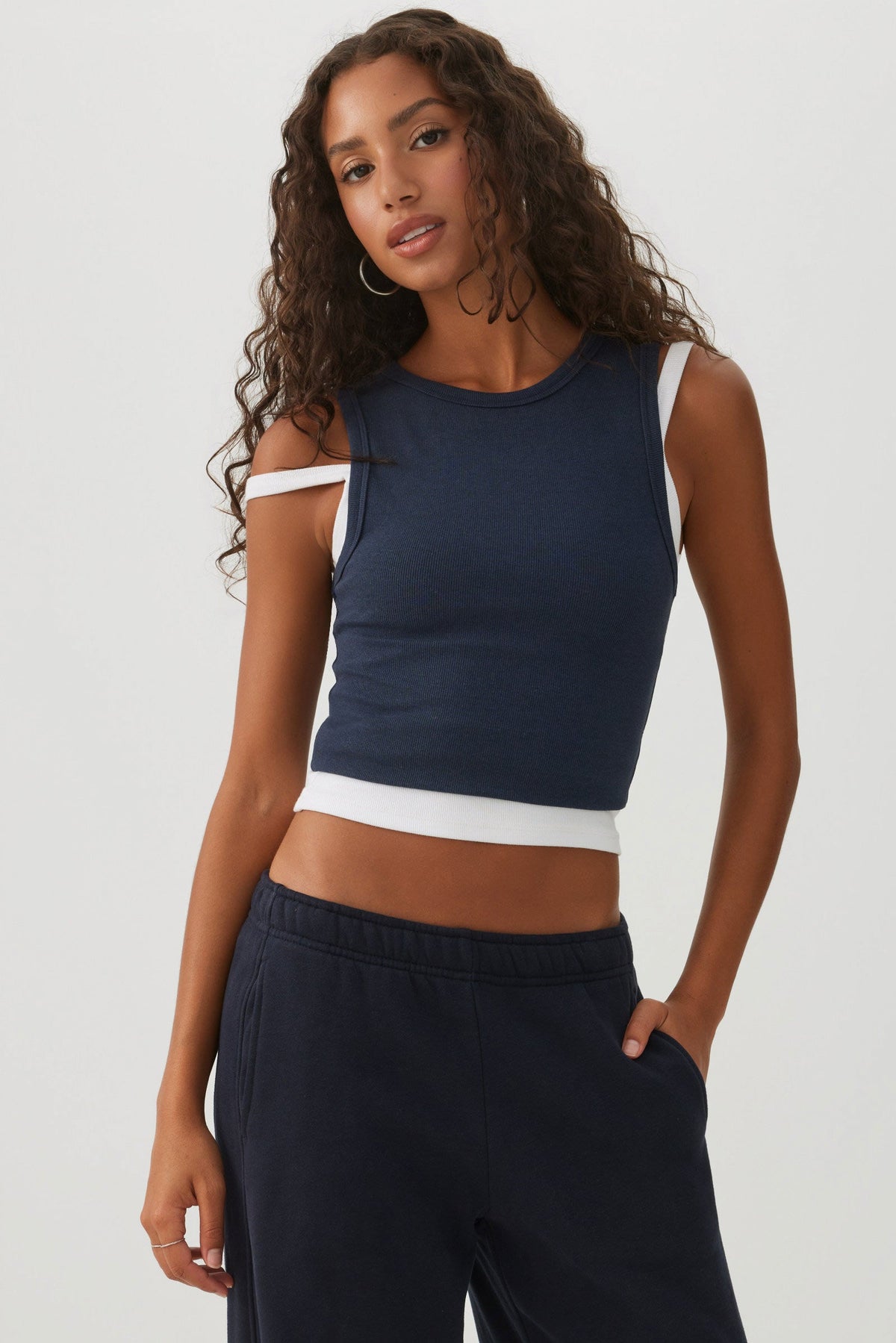 BASICOREâ¢ Rib Tank Top