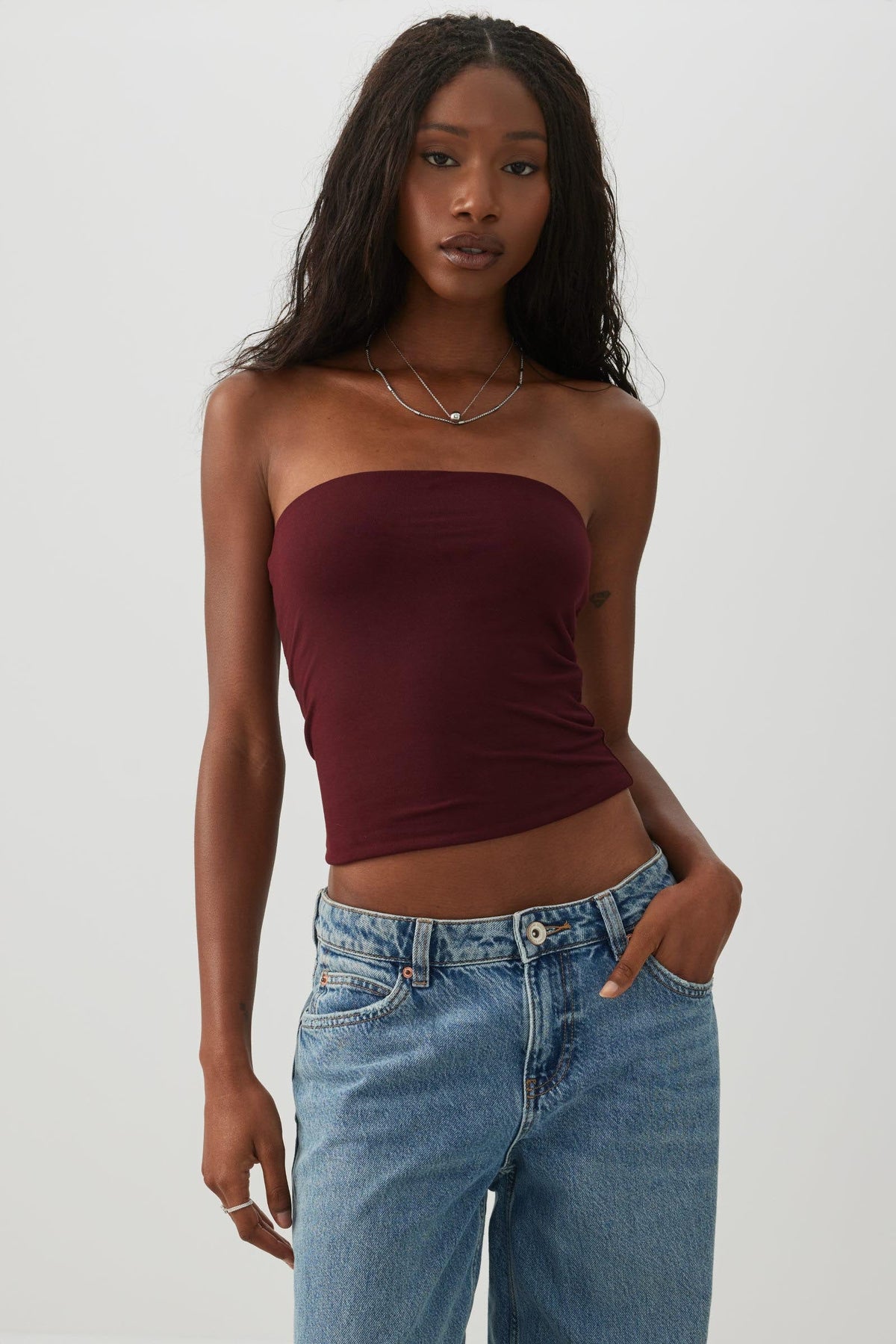 Smoothcoreâ¢ Double Layer Tube Top