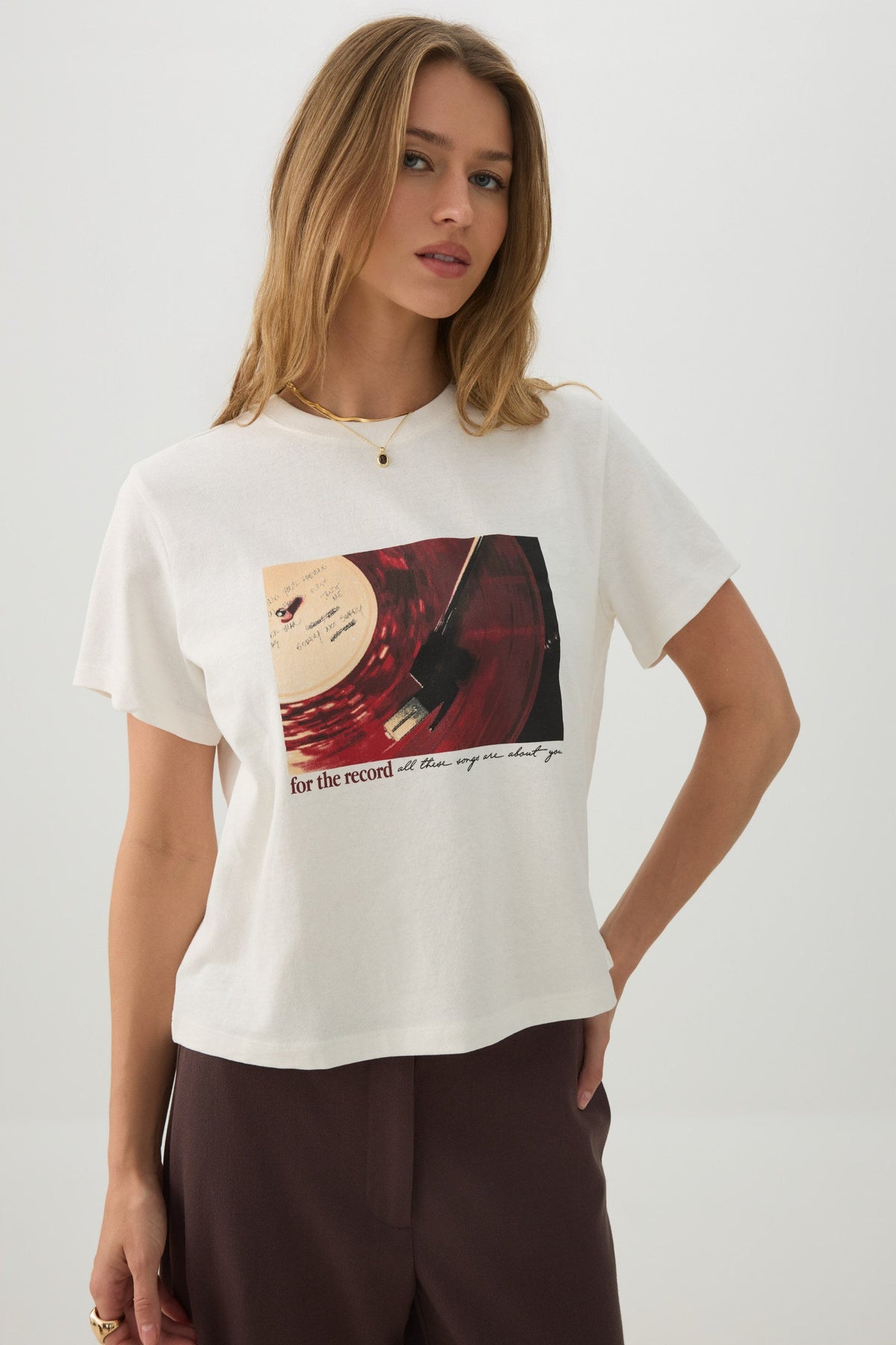 Crew Neck Graphic T-shirt