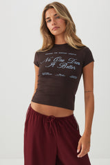 Graphic Crew Neck T-Shirt