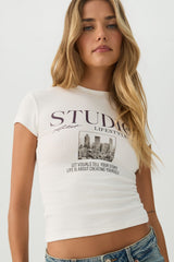 Graphic Crew Neck T-Shirt