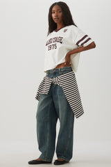 Graphic Print Boxy T-Shirt