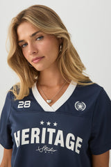 Graphic Print Mesh T-Shirt