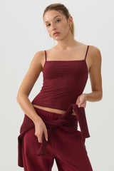Smoothcoreâ¢ Double Layer Square Neck Tank Top