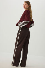 Wide Leg Knit Pants