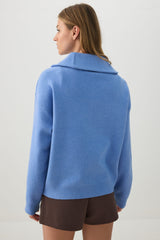 Half Zip Polo Sweater