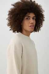 Boxy Chenille Knit Sweater