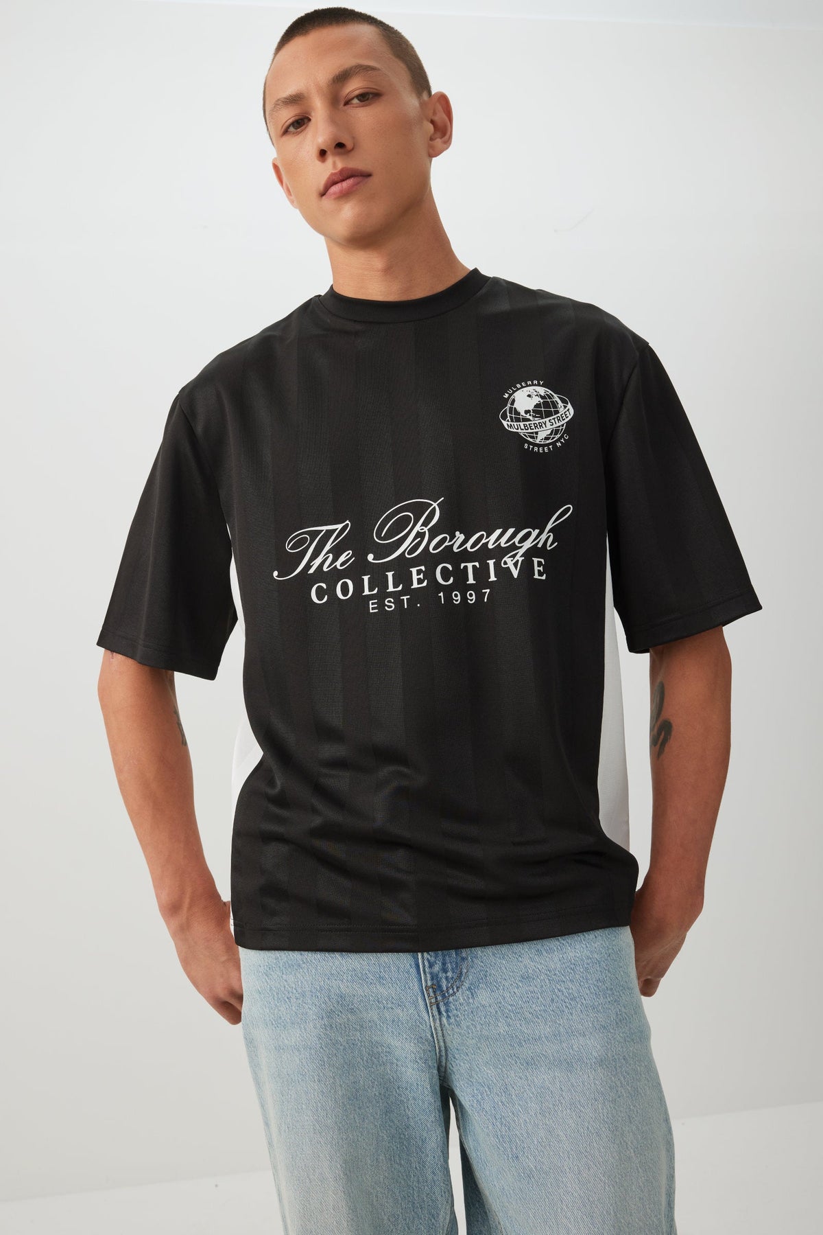 Crew Neck Graphic T Shirt