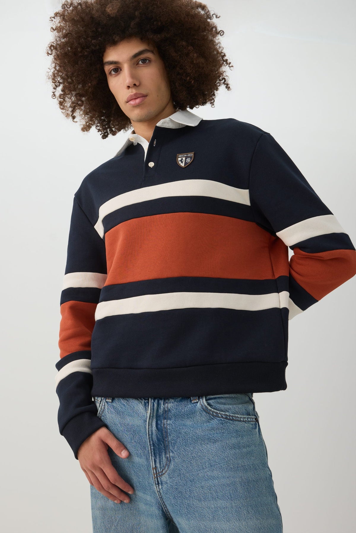 MADESOFTâ¢ Fleece Polo