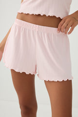 Pointelle PJ Tank Top And Short Set