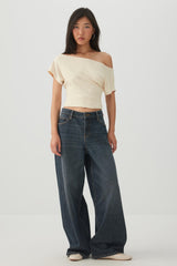 Asymmetric Cropped Top