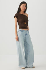 Asymmetric Cropped Top