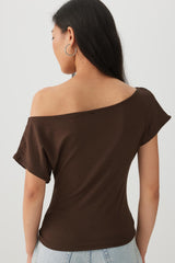 Asymmetric Cropped Top