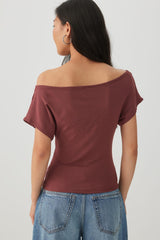 Asymmetric Cropped Top