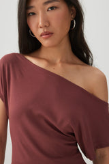 Asymmetric Cropped Top