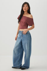 Asymmetric Cropped Top