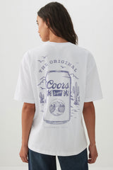 Coors Original Licensed Oversized Graphic T-Shirt