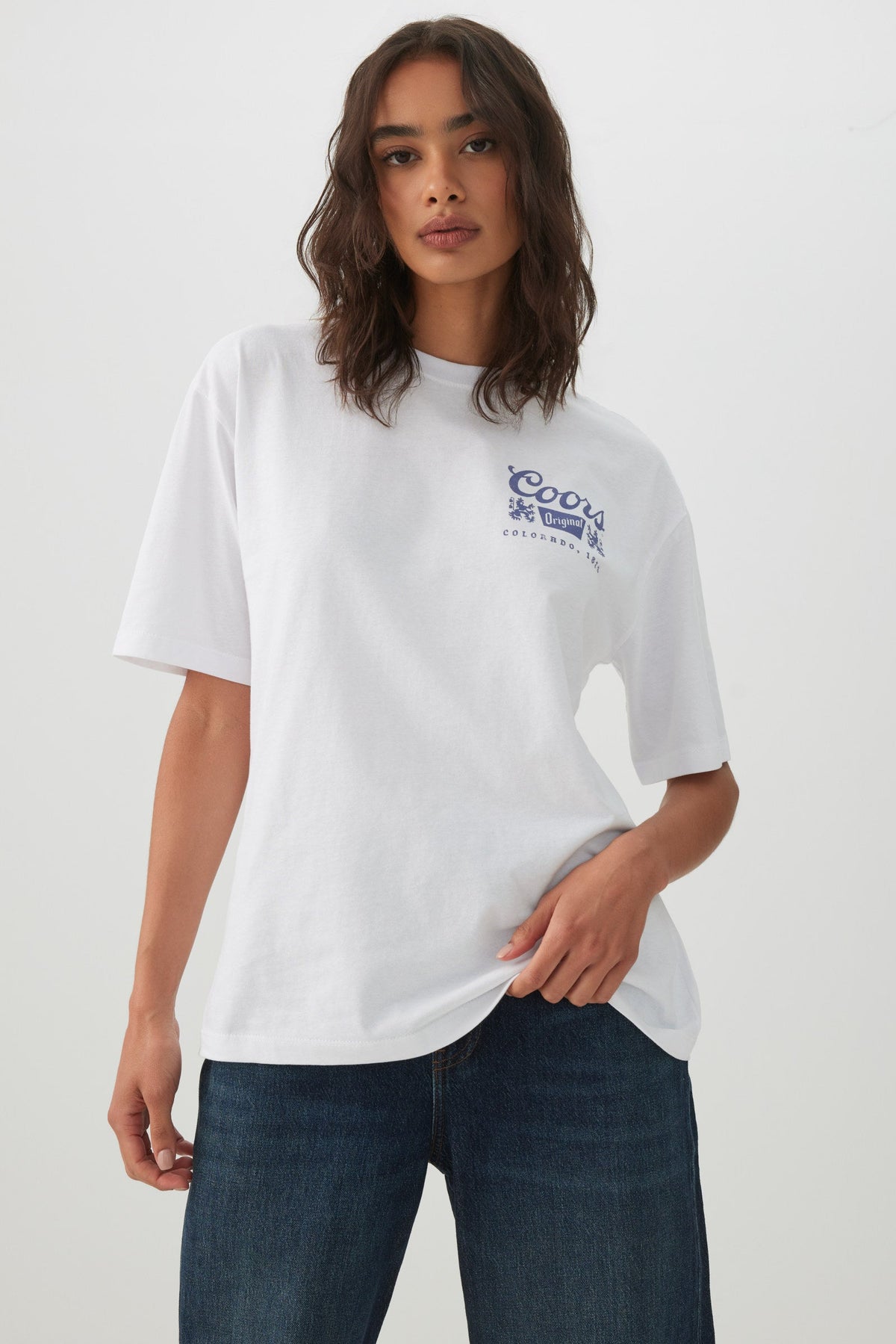Coors Original Licensed Oversized Graphic T-Shirt