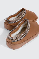 Faux Sheepskin Clogs