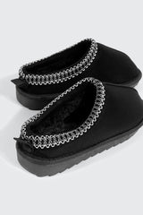 Faux Sheepskin Clogs